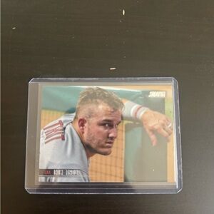 Topps stadium 2022 Mike trout